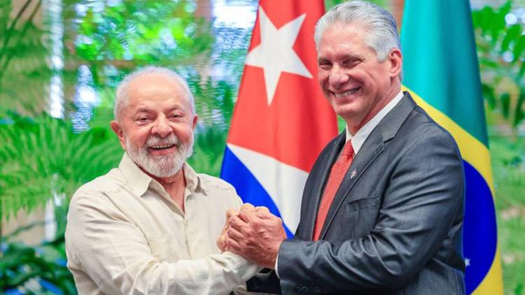 Lula e o Presidente da República de Cuba, Miguel Díaz-Canel Bermúdez /Foto: Ricardo Stuckert